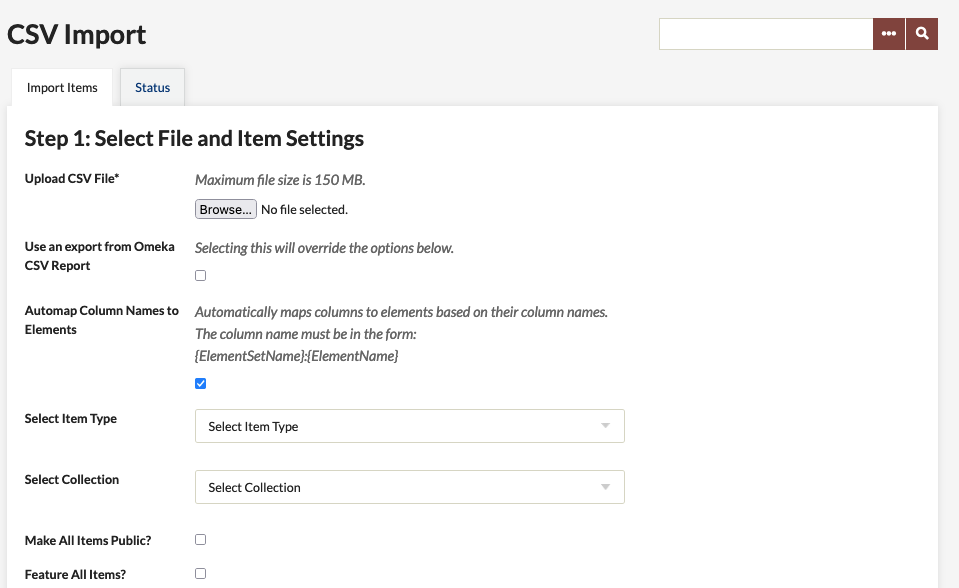 How to Upload a CSV File