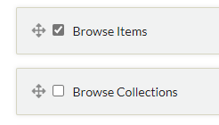 Choosing to show navigation item